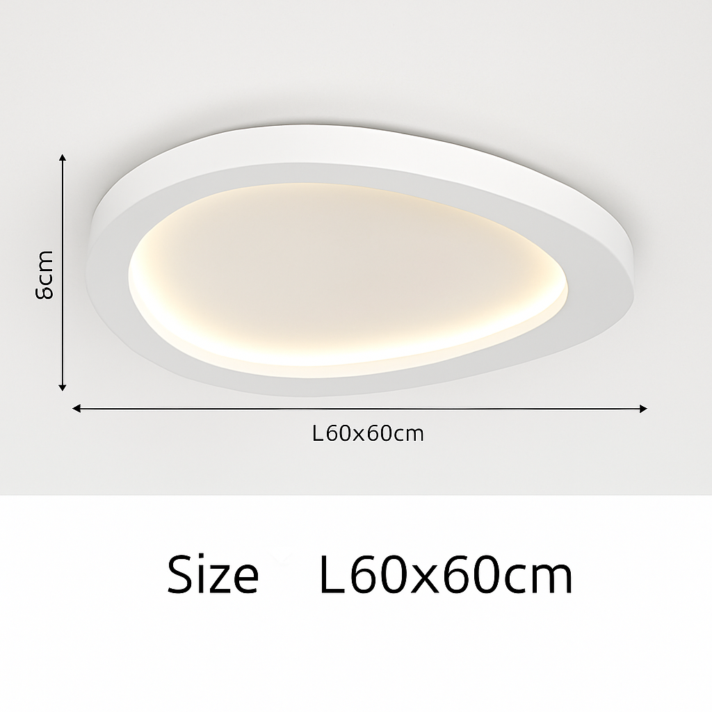 plafonnier led nordique pour décoration intérieure élégante