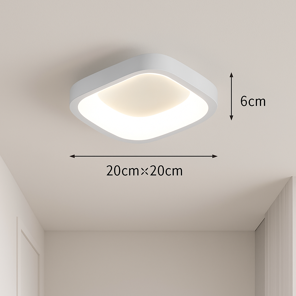plafonnier led nordique pour décoration intérieure élégante