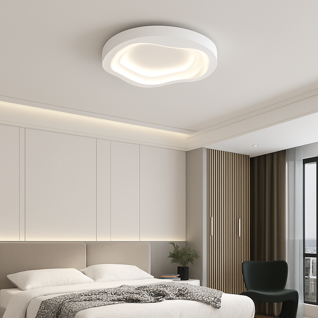 plafonnier led nordique pour décoration intérieure élégante