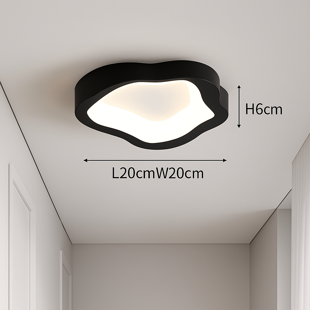 plafonnier led nordique pour décoration intérieure élégante