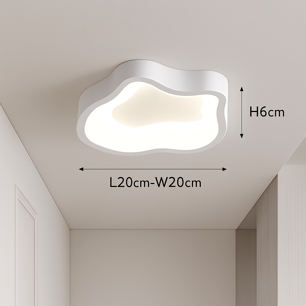 plafonnier led nordique pour décoration intérieure élégante