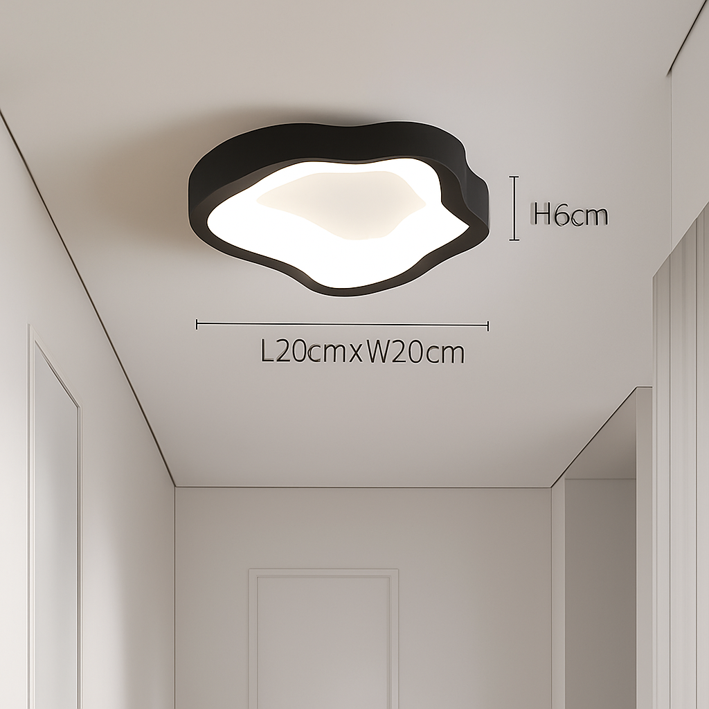 plafonnier led nordique pour décoration intérieure élégante et moderne