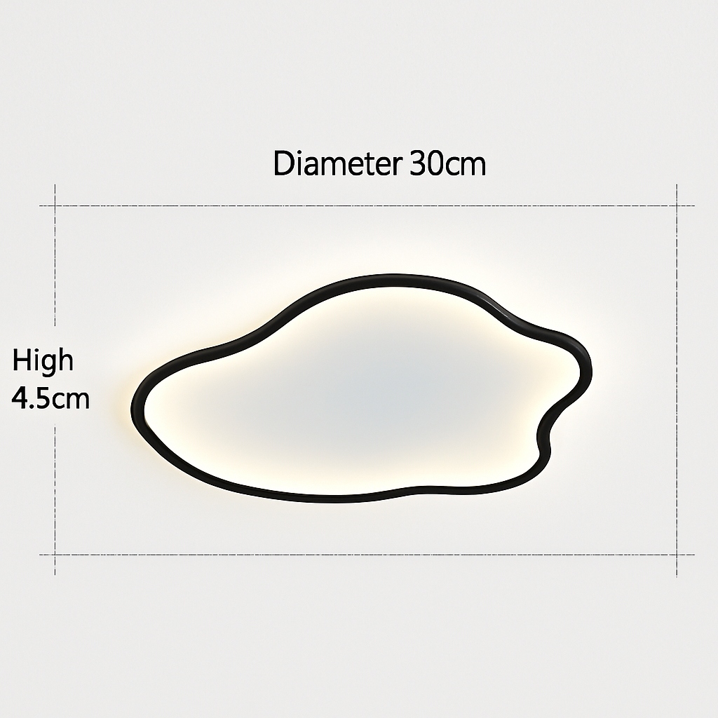 plafonnier led nordique pour décoration intérieure moderne
