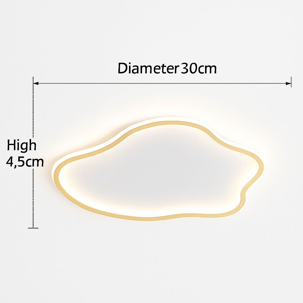 plafonnier led nordique pour décoration intérieure moderne