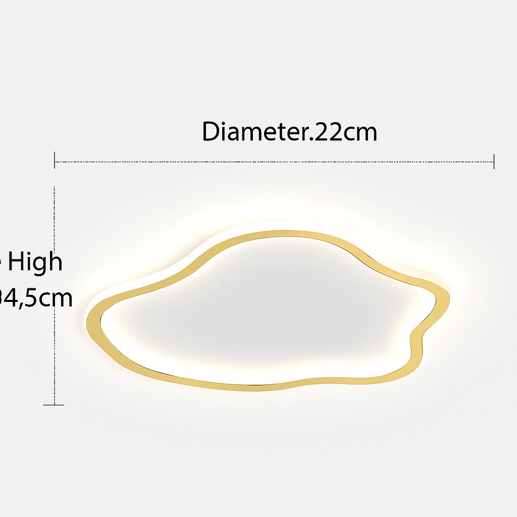 plafonnier led nordique pour décoration intérieure moderne
