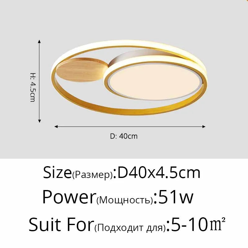 plafonnier led nordique simple créatif 2 styles atmosphère chaude