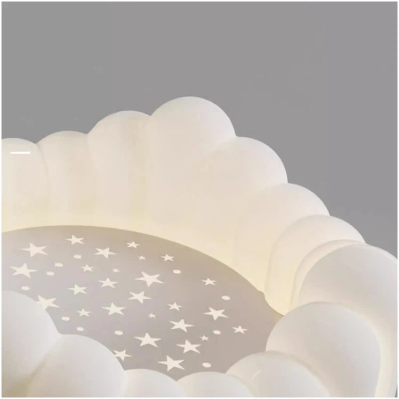 plafonnier led nuages de rêve ciel étoilé décoratif pour enfants