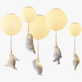 Plafonnier led ours animé maison chambres enfants chambre coucher décoration salon