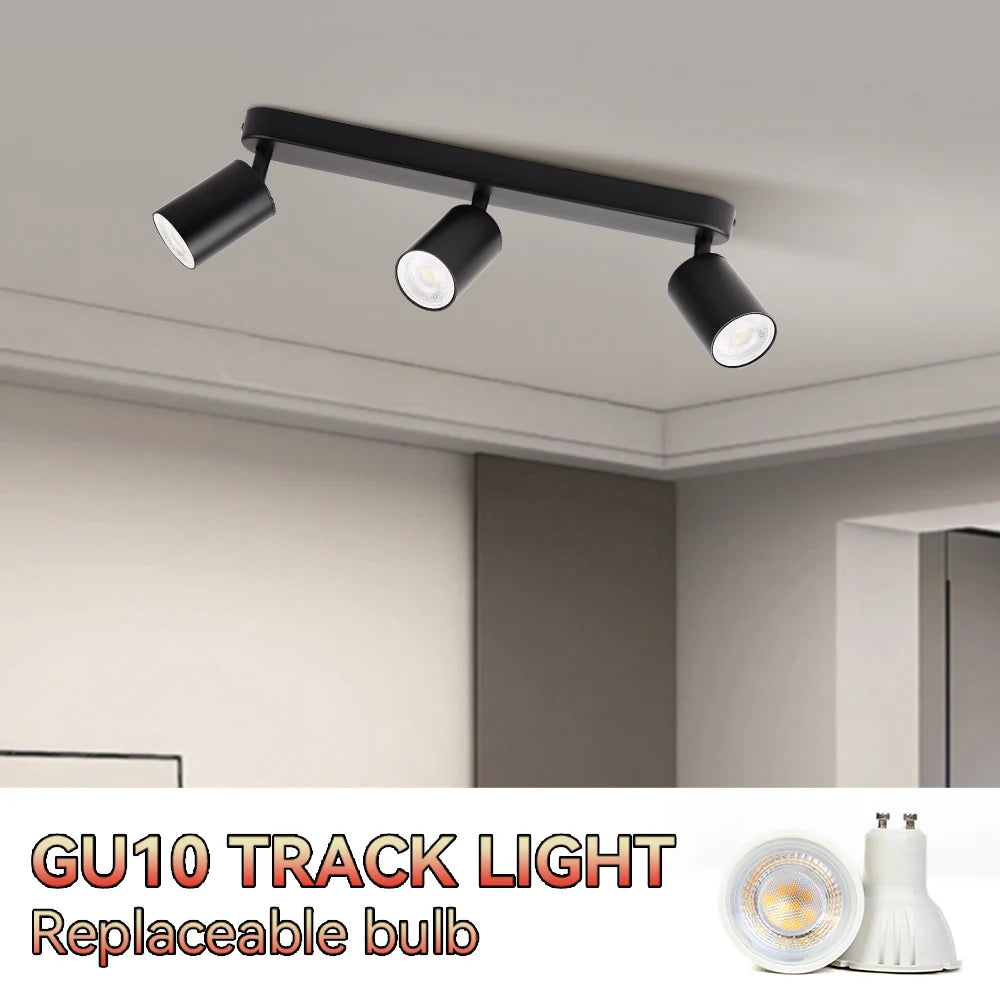 plafonnier led à projecteur pour décoration intérieure moderne
