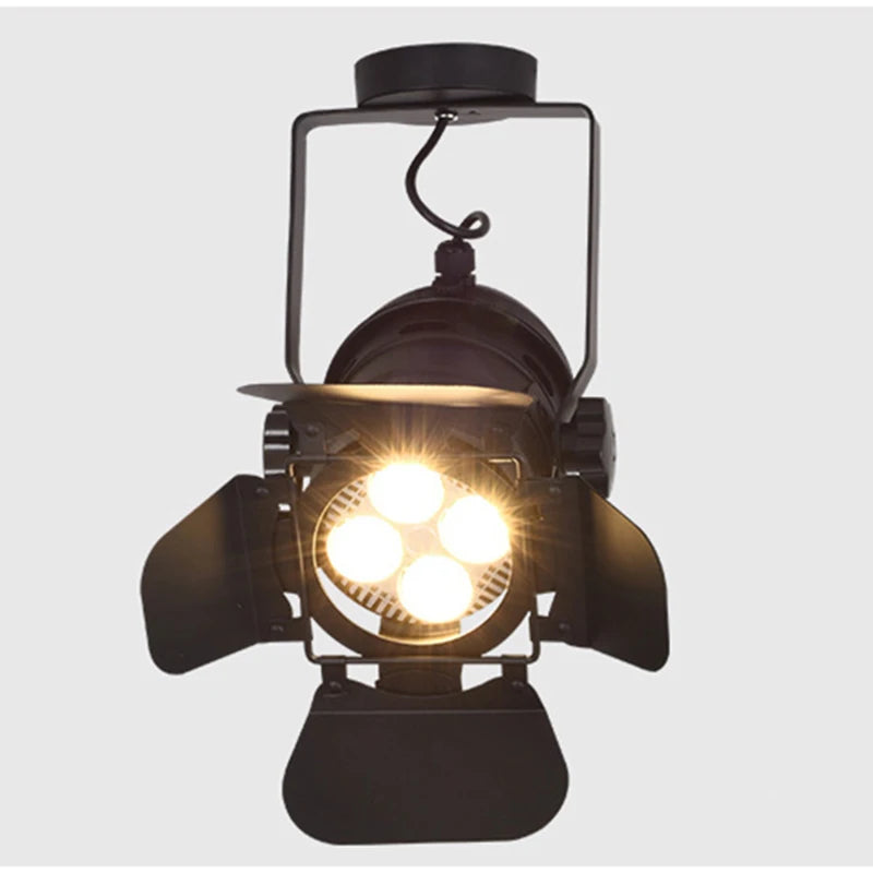 plafonnier led rétro industriel pour décoration intérieure et espaces publics