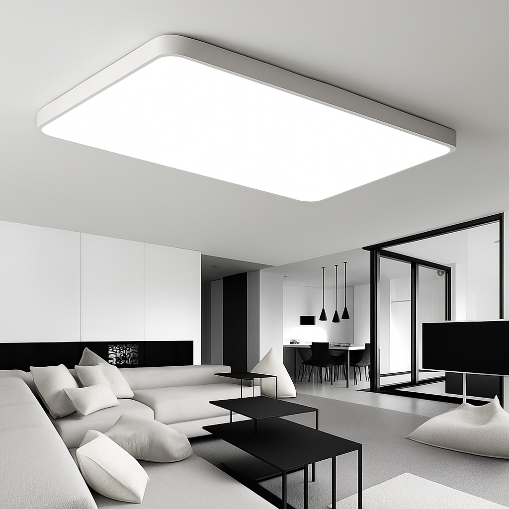 Plafonnier LED rectangle moderne Bwart