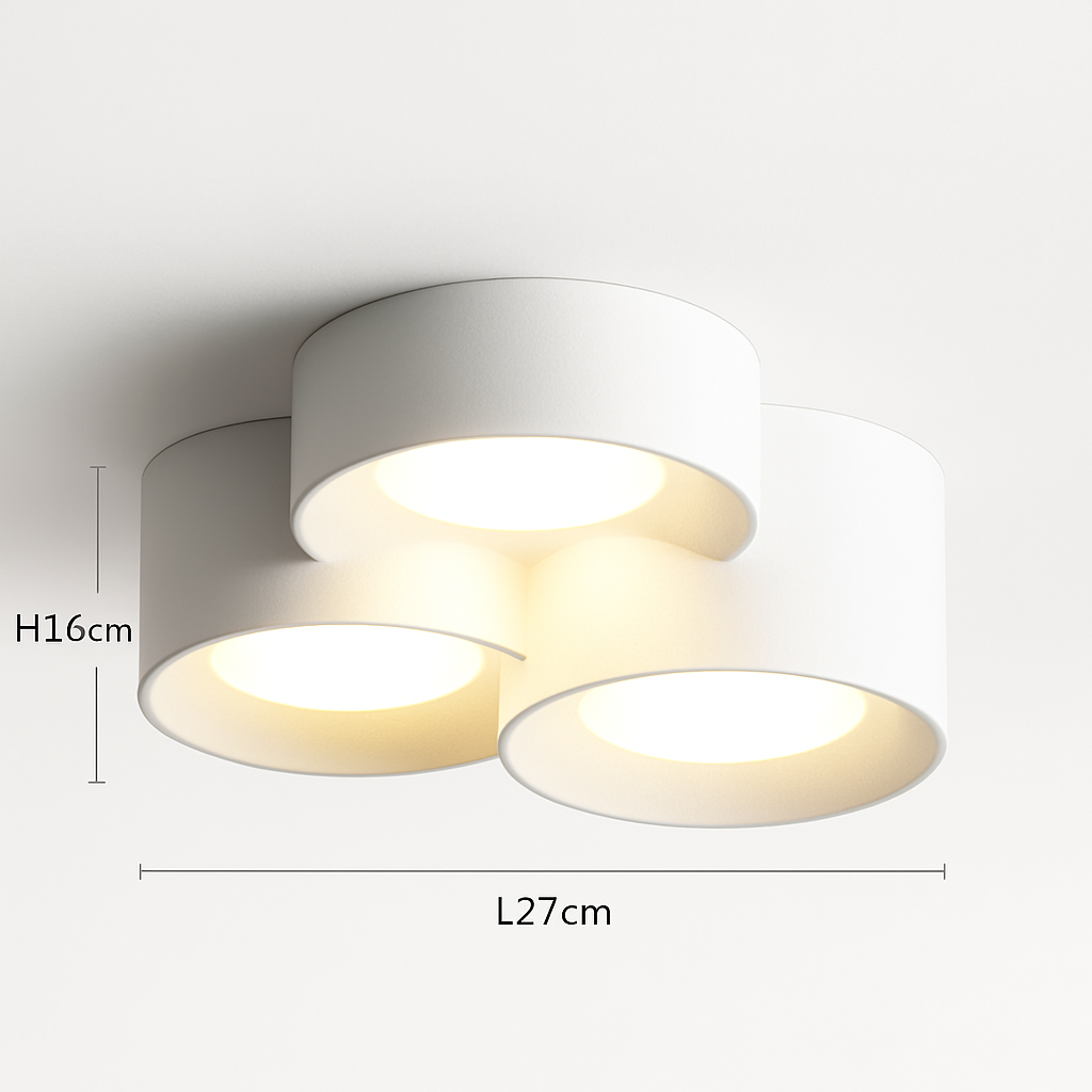 plafonnier led rectangle protection des yeux spot magique