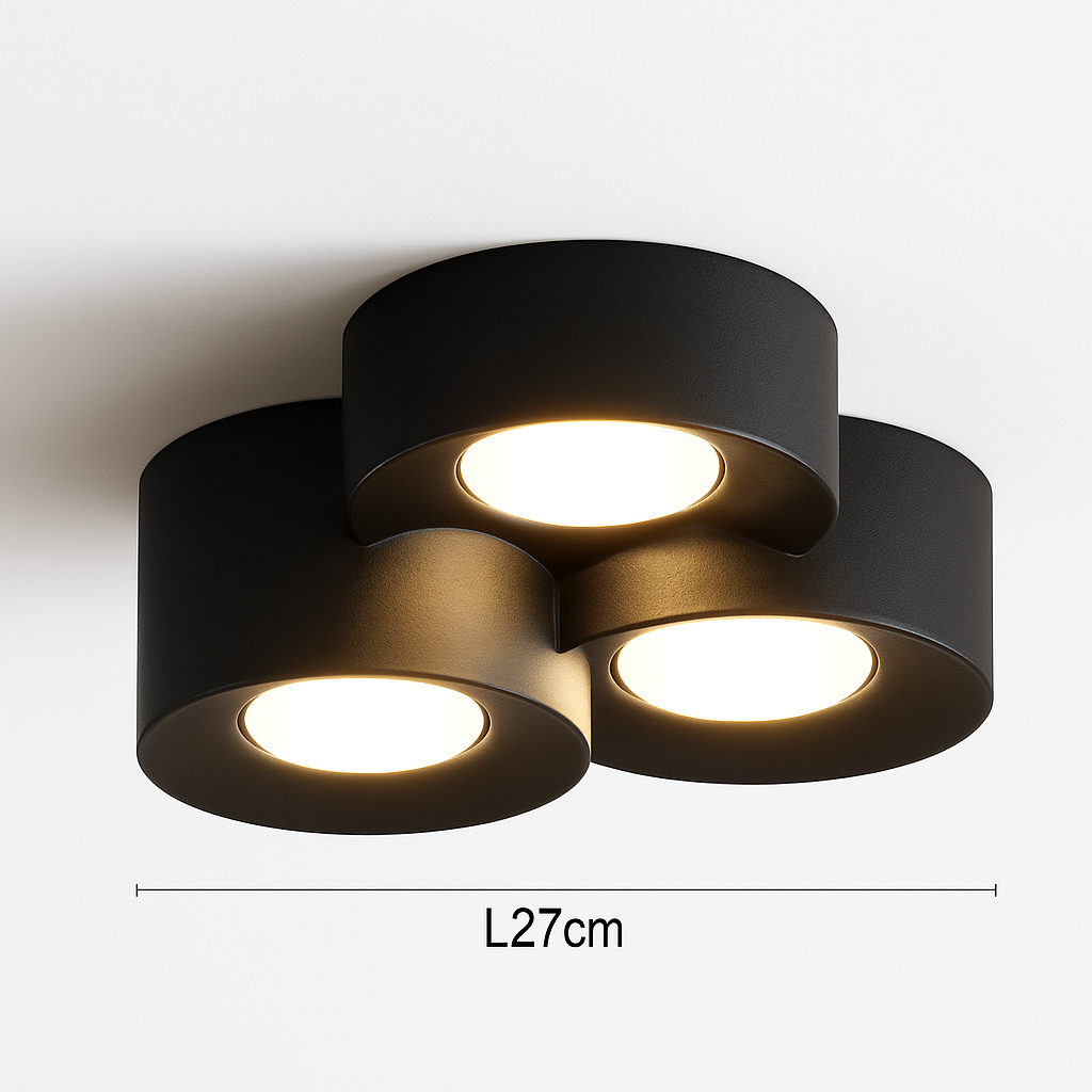 plafonnier led rectangle protection des yeux spot magique