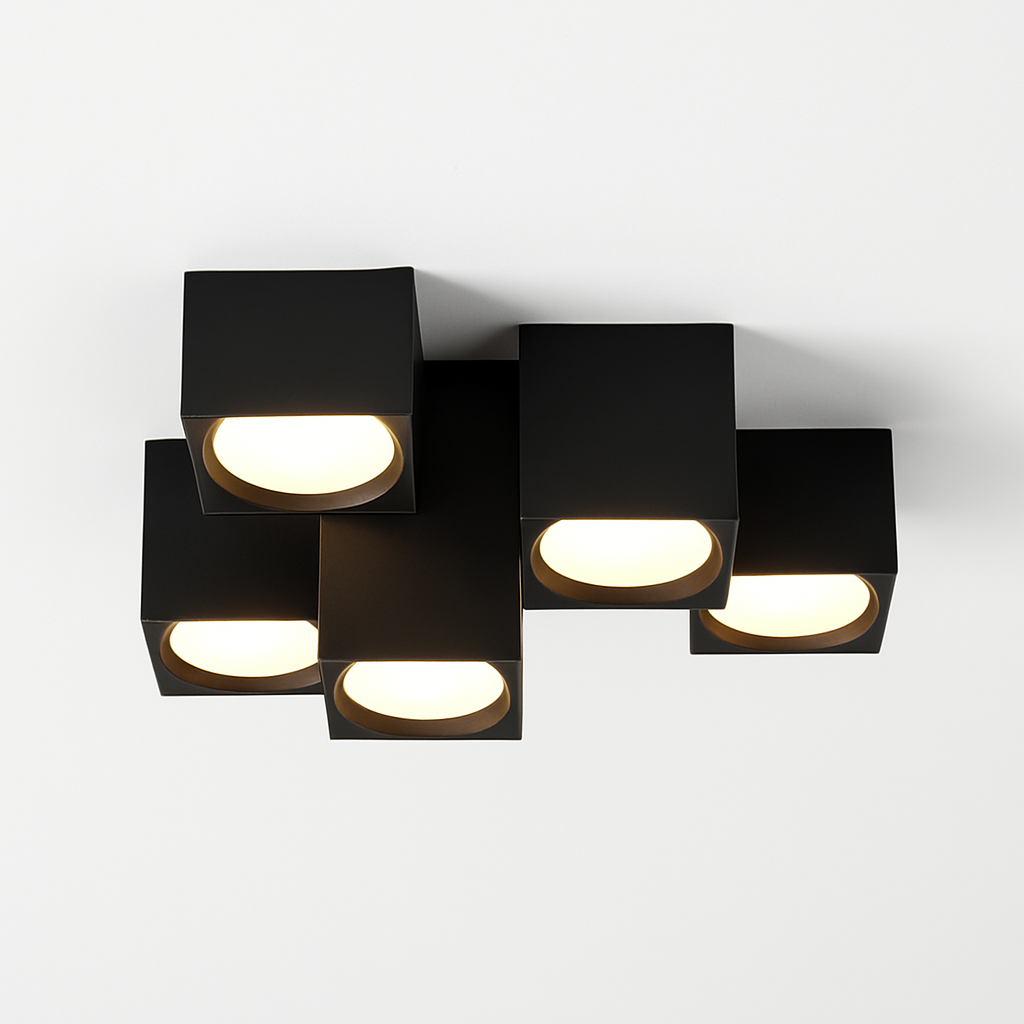 plafonnier led rectangle protection des yeux spot magique