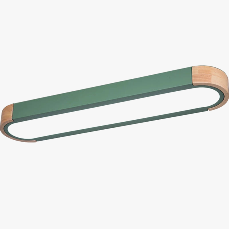 plafonnier led rectangulaire longue bande simple et créatif