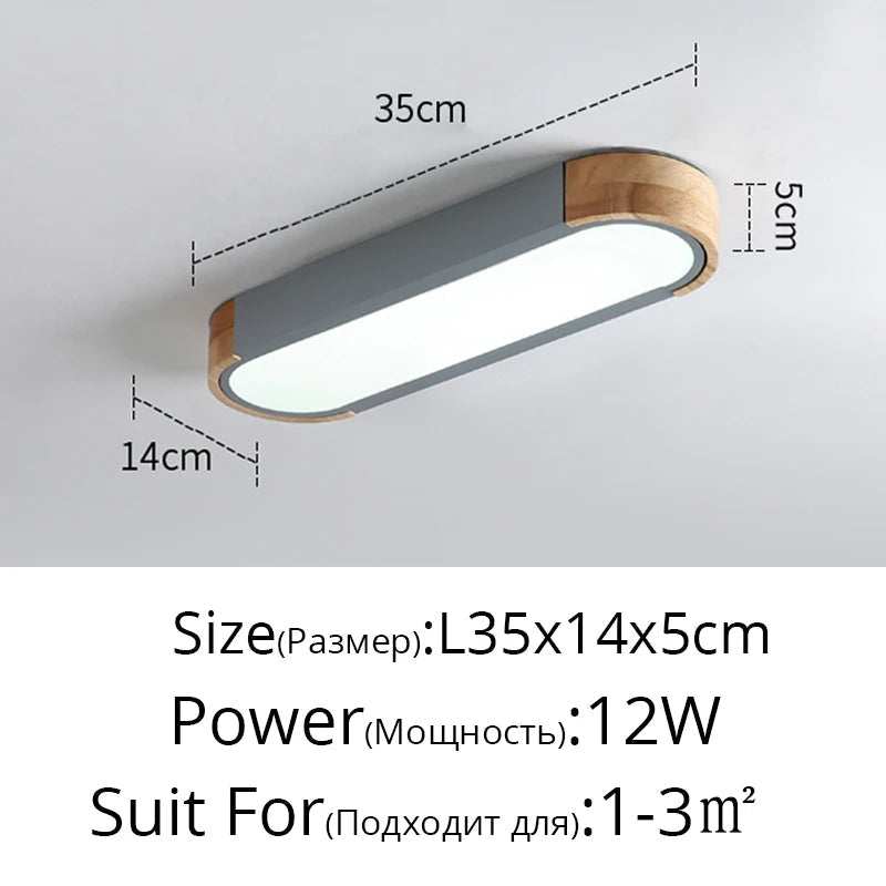 plafonnier led rectangulaire longue bande simple et créatif