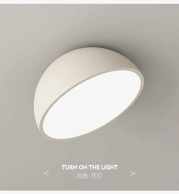 plafonnier led rond créatif pour un éclairage décoratif moderne