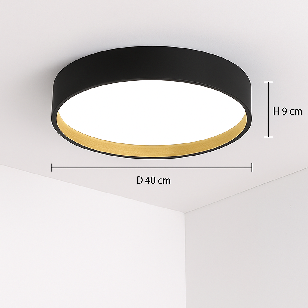 plafonnier led rond design italien pour intérieur moderne