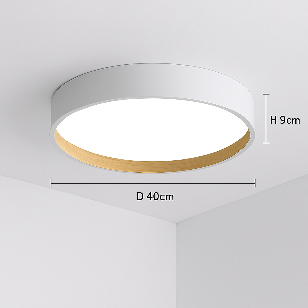 plafonnier led rond design italien pour intérieur moderne