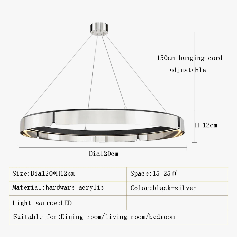 plafonnier led rond design moderne minimaliste luminaire