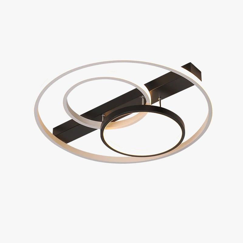 plafonnier led rond design moderne pour intérieur élégant