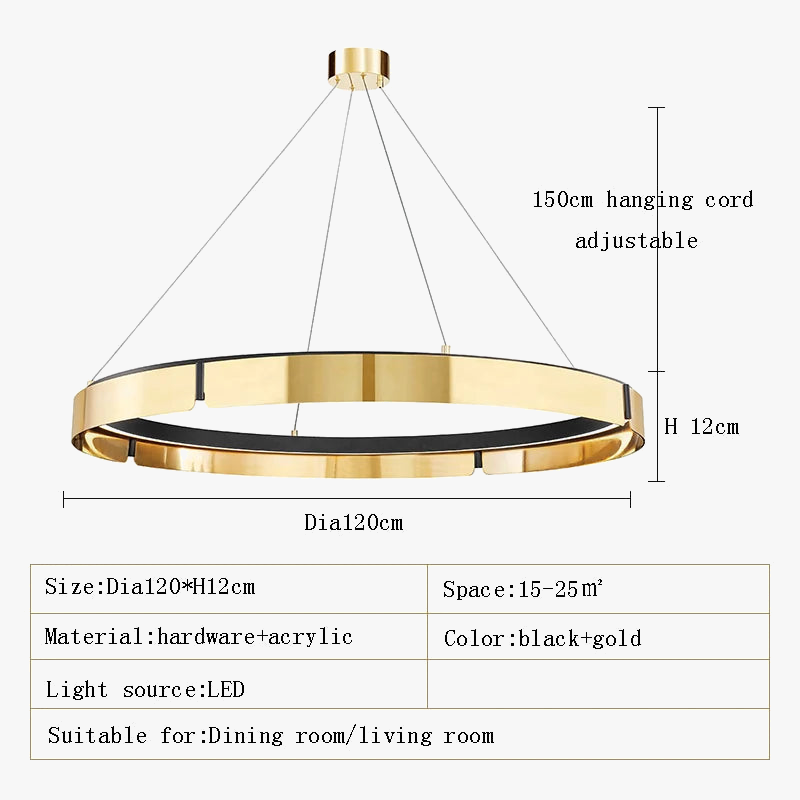 plafonnier led rond minimaliste design moderne