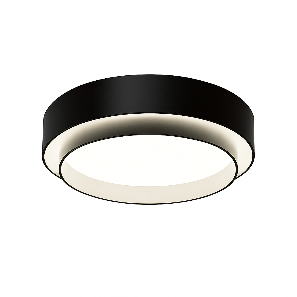Plafonnier LED rond moderne led cercle avec télécommande pour décoration