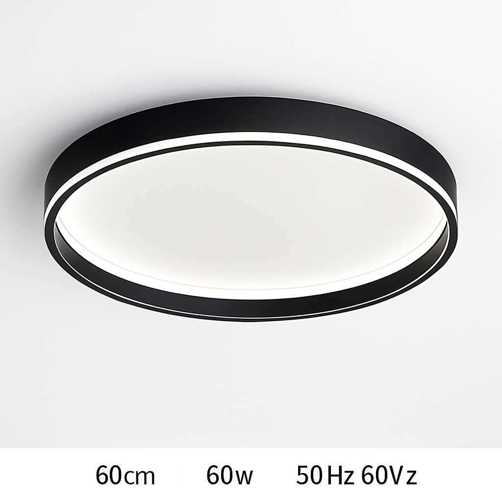 plafonnier led rond moderne pour éclairage intérieur décoration maison