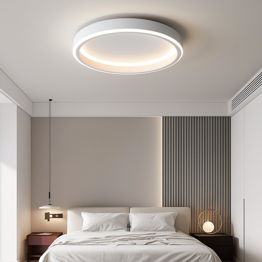 plafonnier led rond moderne pour éclairage intérieur décoration maison