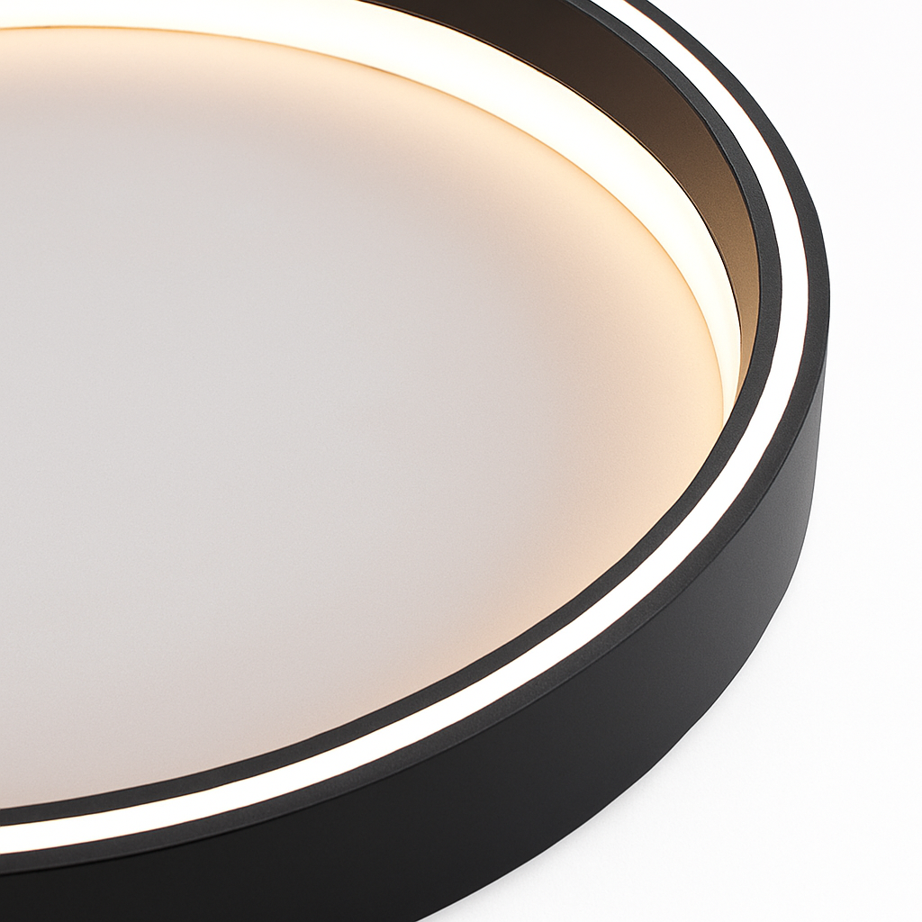 plafonnier led rond moderne pour éclairage intérieur décoration maison