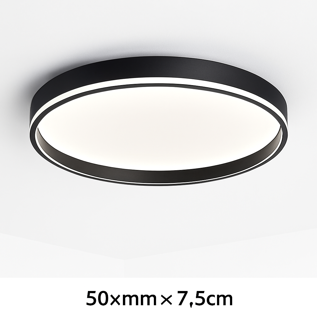 plafonnier led rond moderne pour éclairage intérieur décoration maison