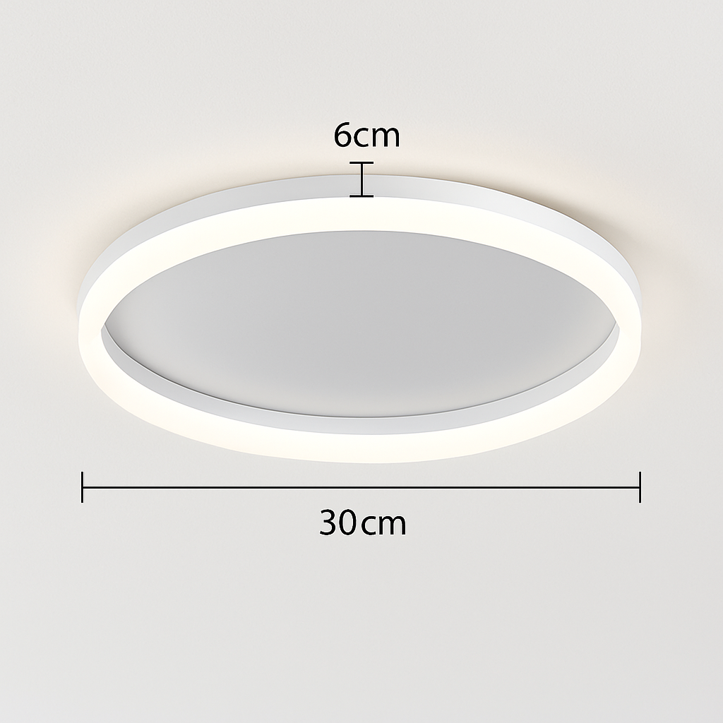 plafonnier led rond moderne pour éclairage varié