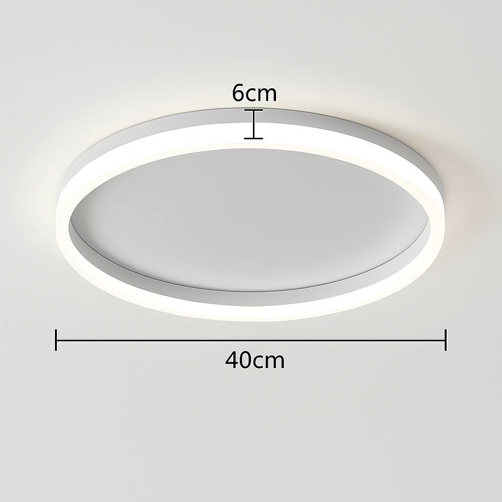 plafonnier led rond moderne pour éclairage varié