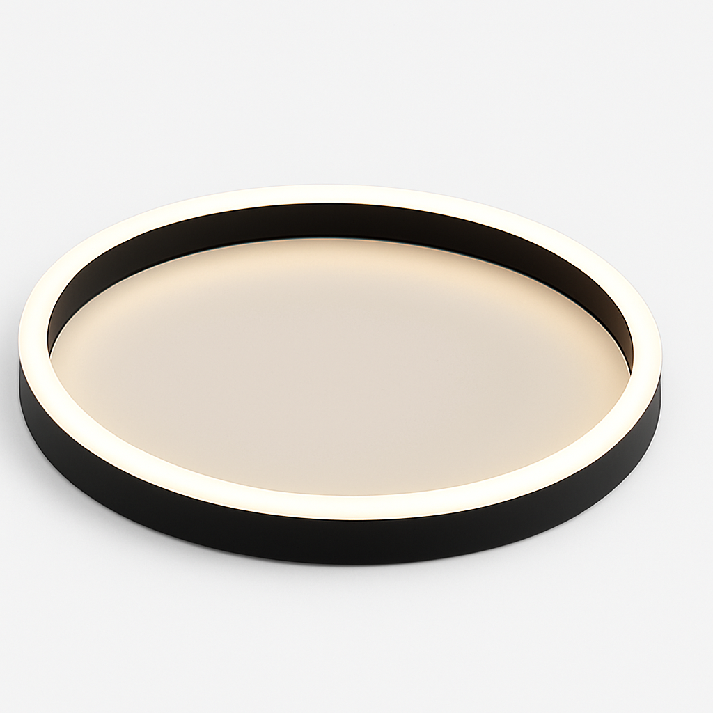 plafonnier led rond moderne pour éclairage varié