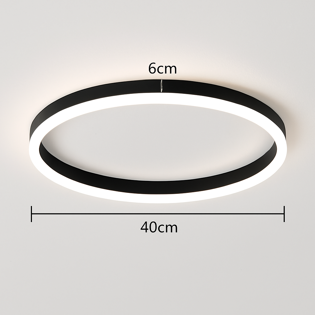 plafonnier led rond moderne pour éclairage varié