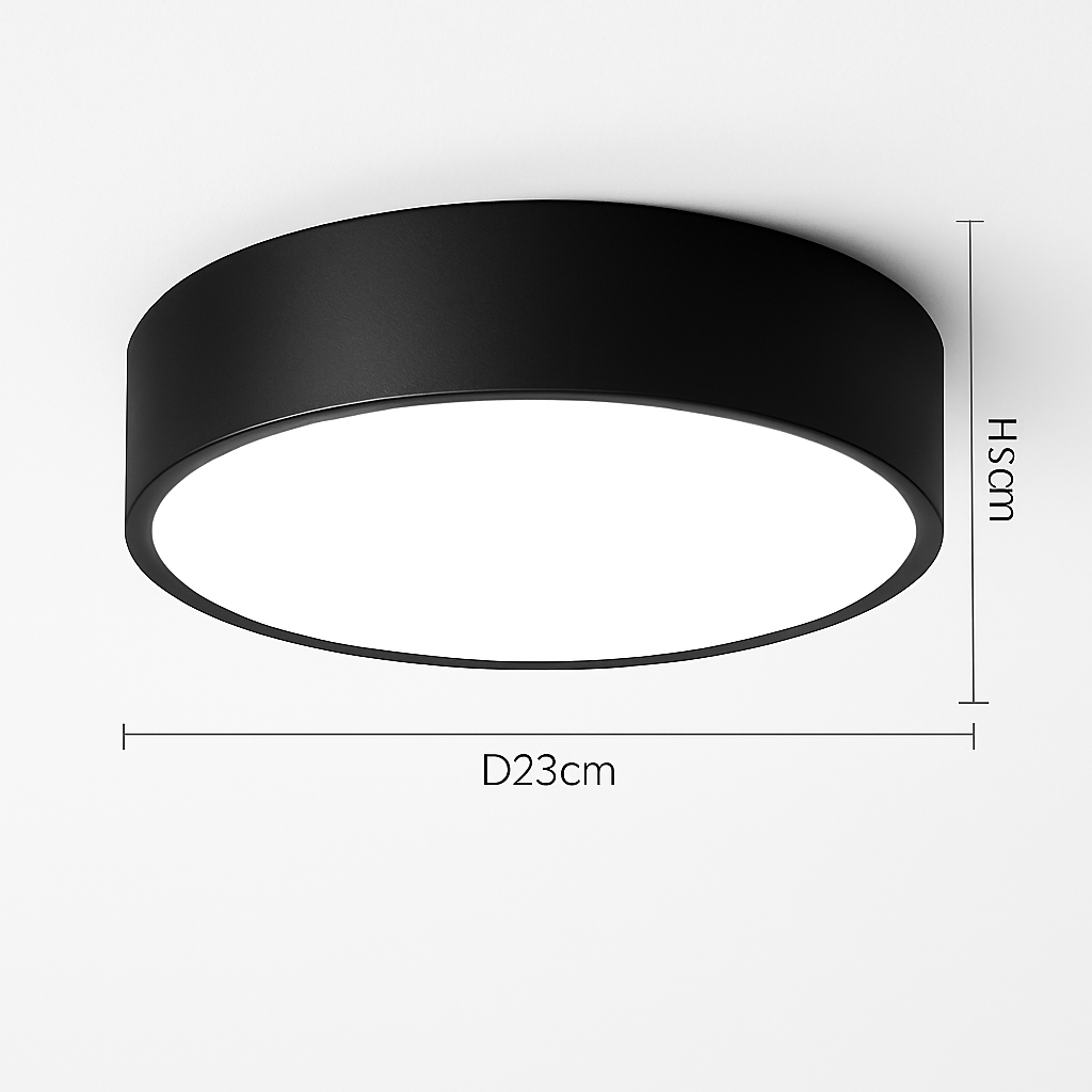 plafonnier led rond moderne pour intérieur élégant et lumineux