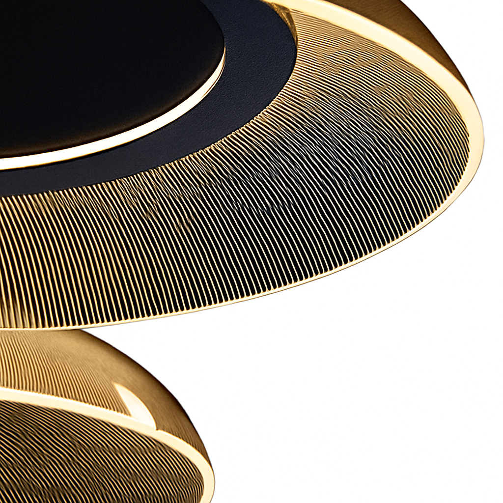 plafonnier led rond moderne pour intérieur élégant et lumineux