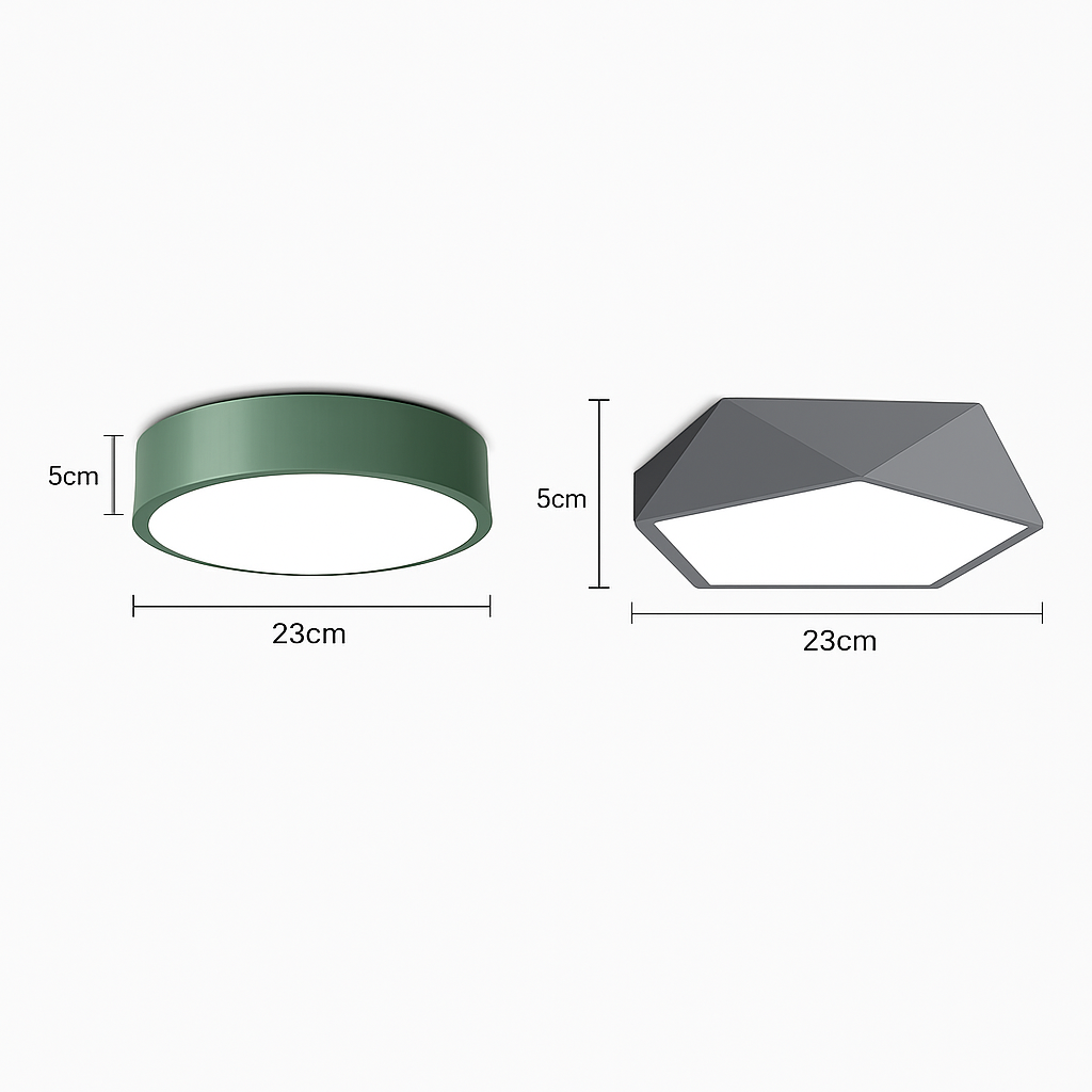 plafonnier led rond moderne pour intérieur élégant et lumineux