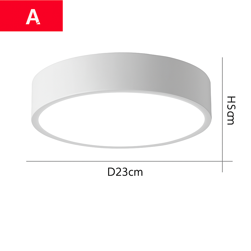 plafonnier led rond moderne pour intérieur élégant et lumineux