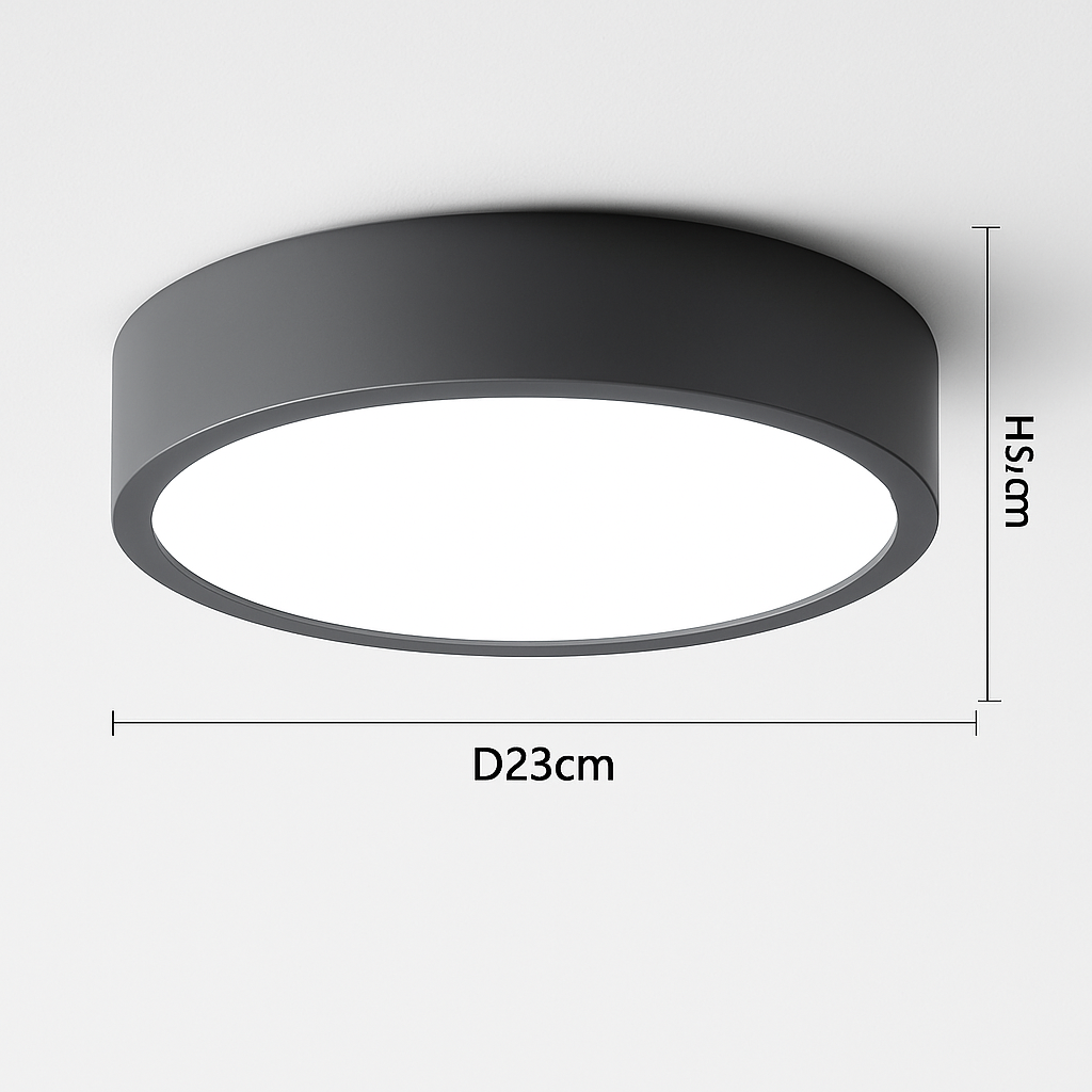 plafonnier led rond moderne pour intérieur élégant et lumineux