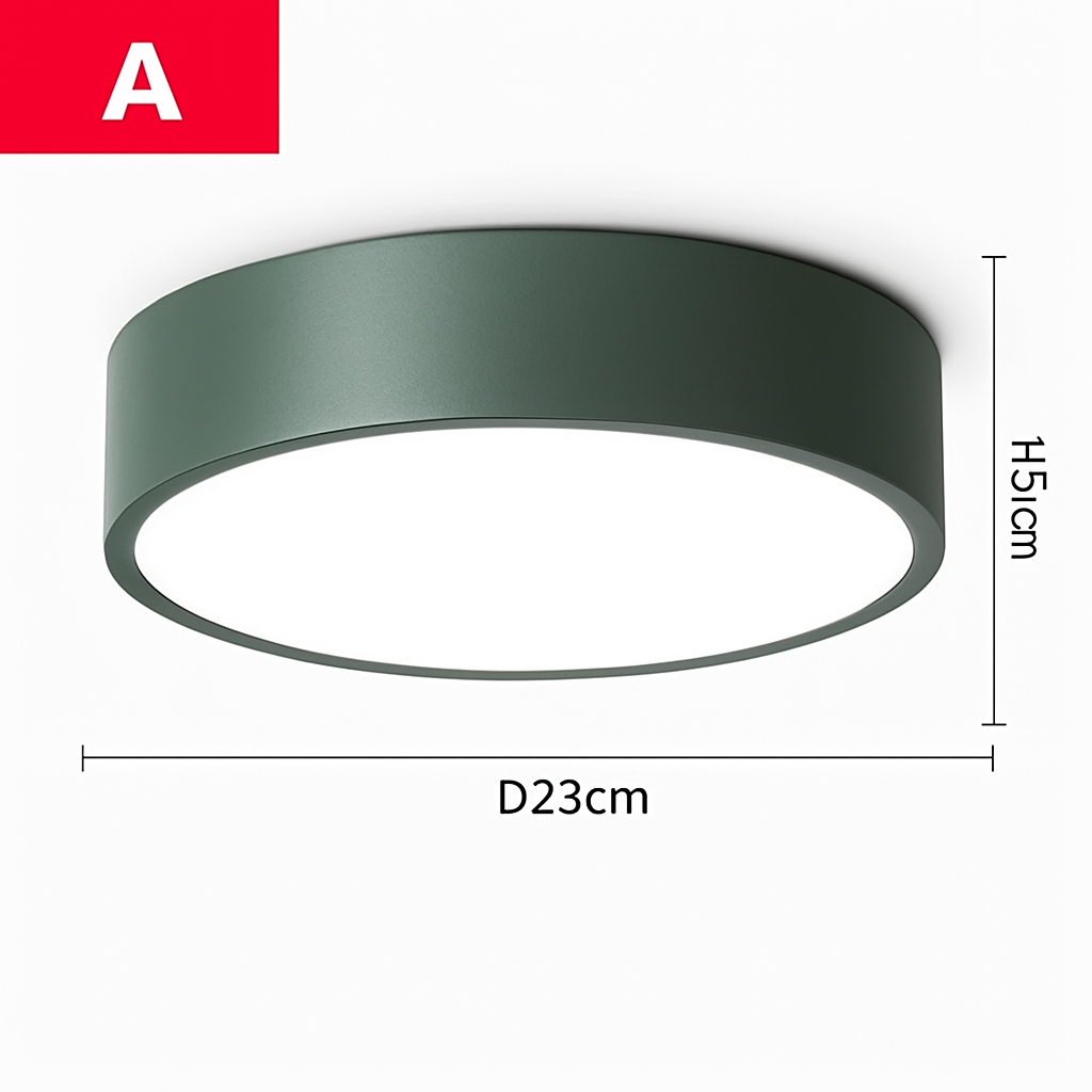 plafonnier led rond moderne pour intérieur élégant et lumineux