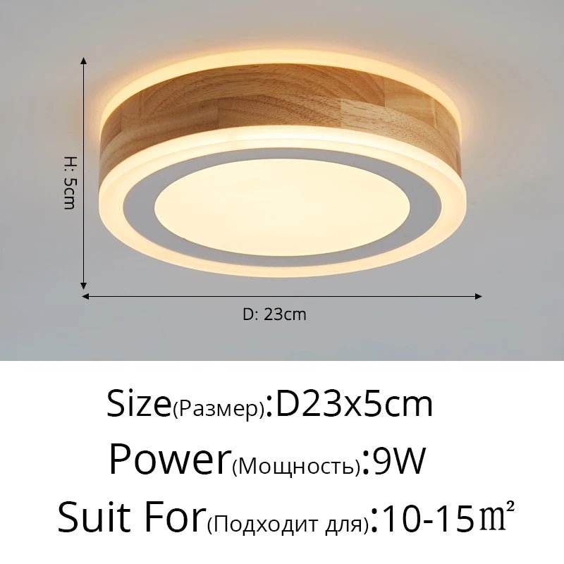 plafonnier led rond moderne pour maison et hôtel