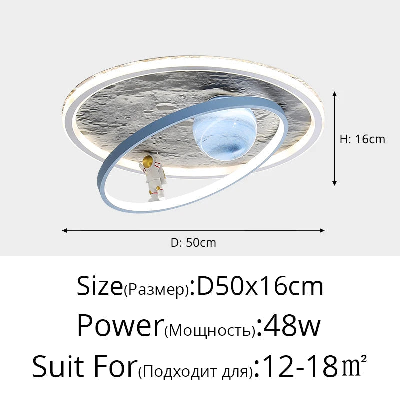 plafonnier led rond pour éclairage intérieur moderne