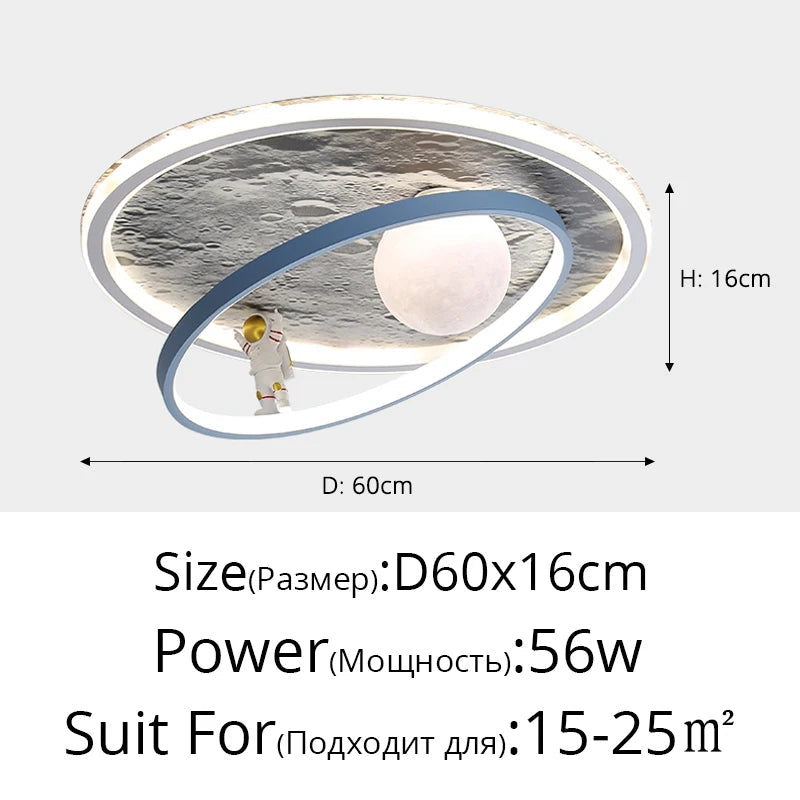 plafonnier led rond pour éclairage intérieur moderne