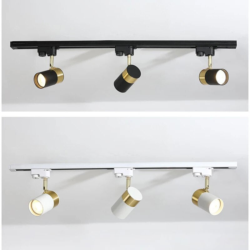 Plafonnier Led sur rail
