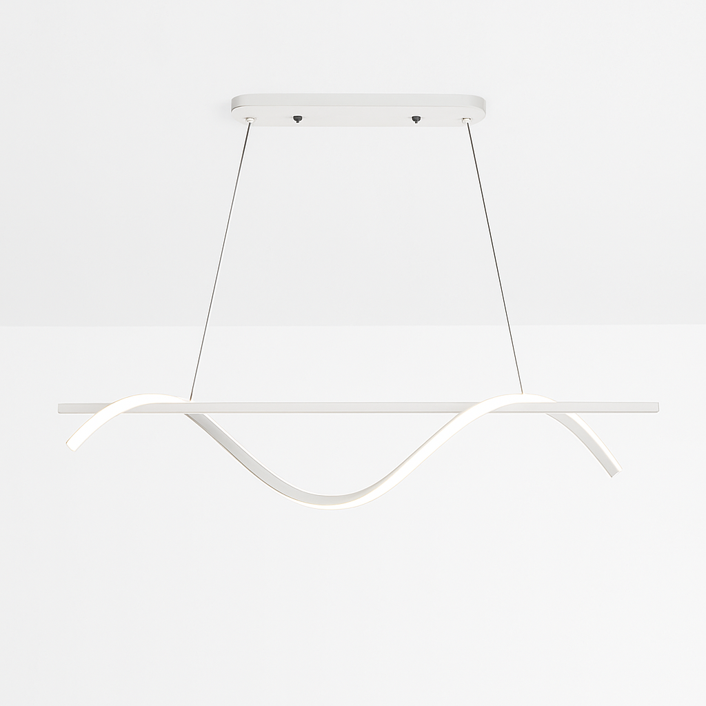 plafonnier led suspendu au design moderne idéal pour hôtel