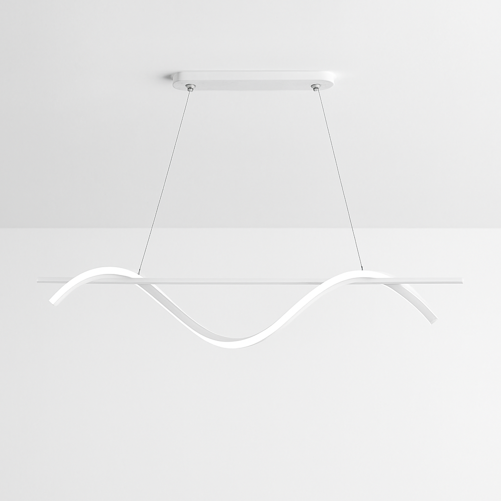 plafonnier led suspendu au design moderne idéal pour hôtel