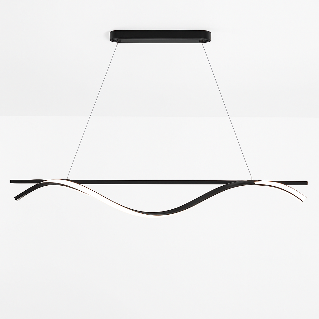 plafonnier led suspendu au design moderne idéal pour hôtel