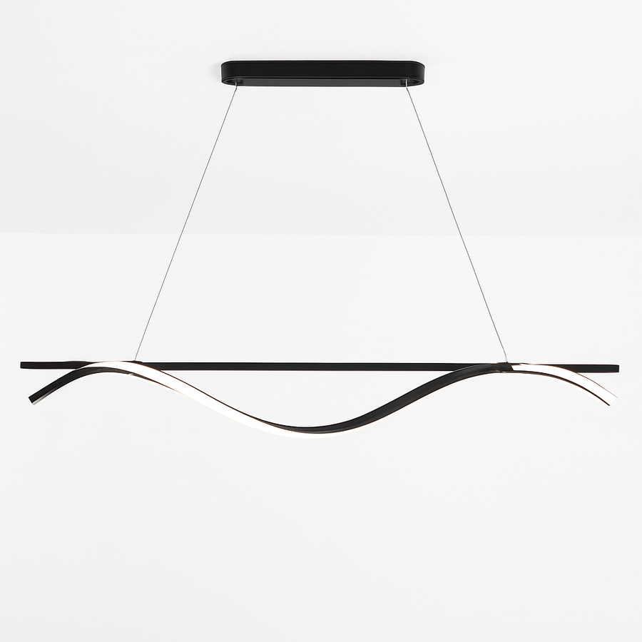 plafonnier led suspendu au design moderne idéal pour hôtel