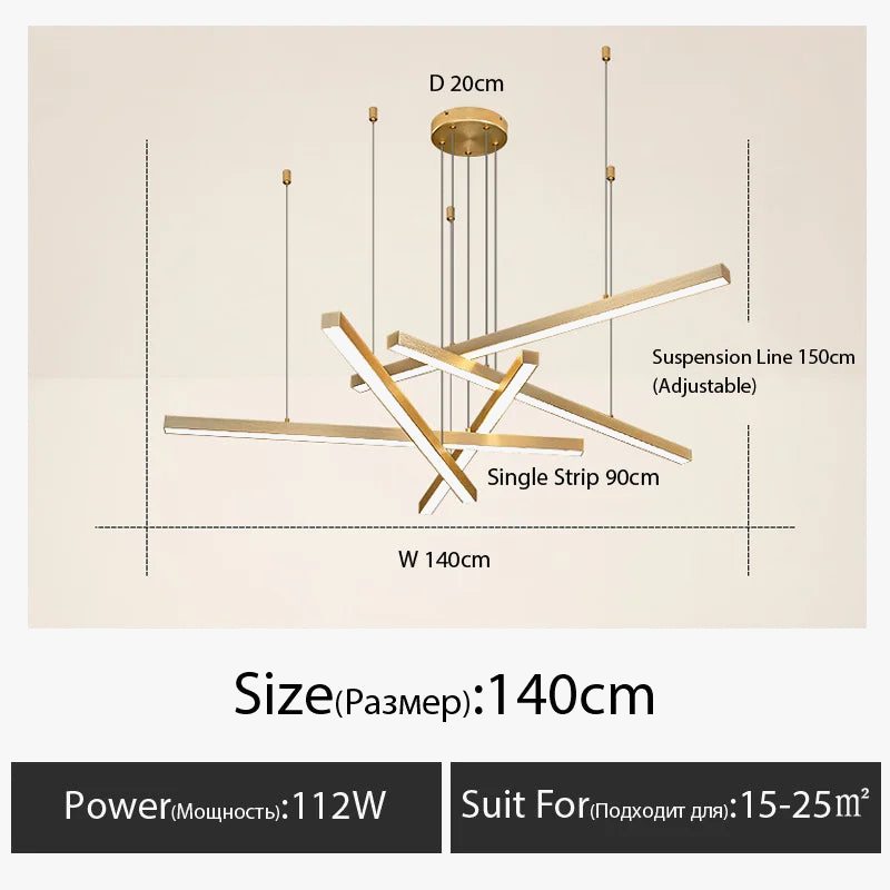 plafonnier led suspendu au design nordique moderne décoratif intérieur
